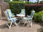 Tuinset inclusief kussens, Tuin en Terras, Tuinsets en Loungesets, Ophalen, Gebruikt, Kunststof, Tuinset