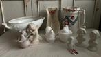 Brocante patepotje - dekseldoosje - wijwatervaatje - beeldje, Antiek en Kunst, Curiosa en Brocante, Ophalen of Verzenden