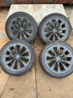 Tesla velgen + banden 255/45 R20, 255 mm, Ophalen of Verzenden, 20 inch, Zomerbanden