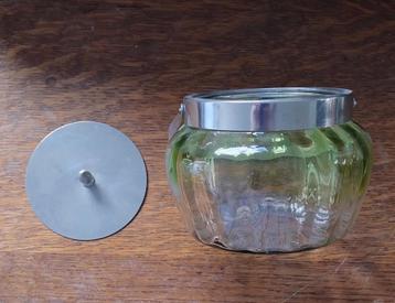 Vintage koekjes pot, jugendstil, heel  beschikbaar voor biedingen
