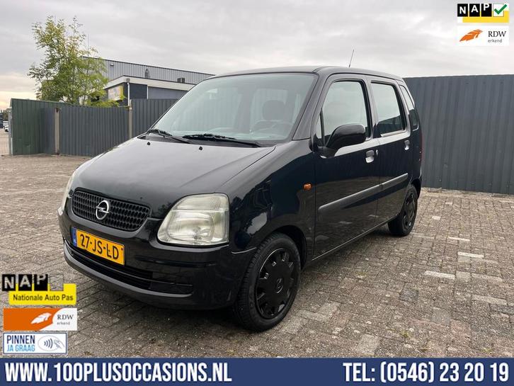 Opel Agila 1.2-16V Comfort INRUILKOOPJE, Auto's, Opel, Bedrijf, Te koop, Agila, Airbags, Elektrische buitenspiegels, Startonderbreker