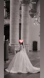 Trouwjurk / gelinlik / bruidsjurk te koop, Ophalen, Zo goed als nieuw, Wit, Trouwjurk