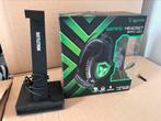 Game gaming Headset + Standaard Battletron, Ophalen of Verzenden, Gaming headset, Zo goed als nieuw, Battletron