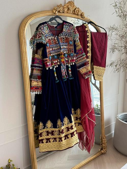 Authentieke Afghaanse jurk, Kleding | Dames, Gelegenheidskleding, Nieuw, Overige typen, Rood, Ophalen