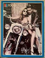 Puzzle 1000st Harley Davidson met stelletje, Ophalen of Verzenden, 500 t/m 1500 stukjes, Zo goed als nieuw, Legpuzzel