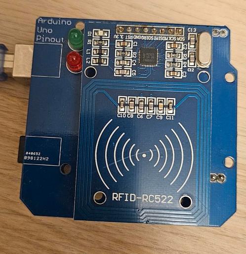ARDUINO UNO R3 met RFID shield (en custom verbindingsprint), Computers en Software, Overige Computers en Software, Zo goed als nieuw