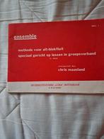 Methode voor de altblokfluit 1, Muziek en Instrumenten, Ophalen of Verzenden, Gebruikt, Les of Cursus, Klassiek