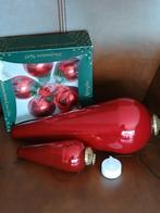 Antiek/vintage rood tros en ovaal.grootste ovaal is 34cm, Diversen, Kerst, Ophalen, Zo goed als nieuw