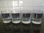 4 st. William Lawson's Scotch Whisky glazen, Ophalen of Verzenden, Nieuw, Overige typen