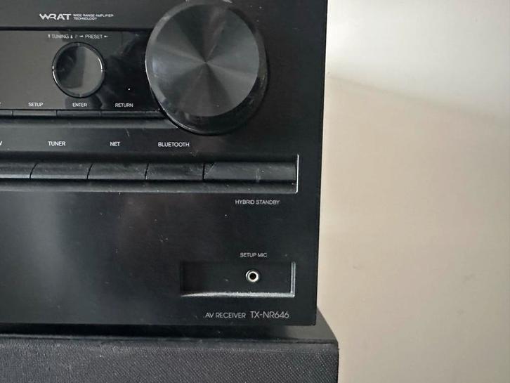 Onkyo TX-NR646 Set met Platenspeler & Speakers, Audio, Tv en Foto, Versterkers en Receivers, Gebruikt, Stereo, 120 watt of meer