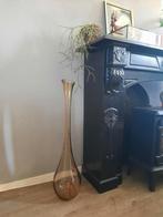 Vloer vaas Murano vaas xxl rookglas, Huis en Inrichting, Woonaccessoires | Vazen, Ophalen, Gebruikt, Glas, Minder dan 50 cm