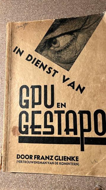 Gestapo in dienst van GPU en gestapo F.Glienke beschikbaar voor biedingen