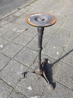 Gietijzeren tafelpoot, voor tuintafel of bijzettafel, Ophalen, Zo goed als nieuw, Rond, Metaal