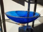 Prachtige Italiaanse glazen schaal van Murano glas, Ophalen