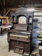 Antiek Cornish traporgel in donker brocante meubel, Muziek en Instrumenten, Orgels, Ophalen, Gebruikt, Orgel