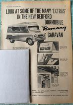 Advertentie 1960 Bedford Dormobile Romany Caravan, Verzenden, Zo goed als nieuw, Auto's
