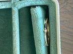 GOUDEN RING met echt diamantje - WD014, Waddinxveen, 18 tot 19, Gebruikt, Ophalen of Verzenden