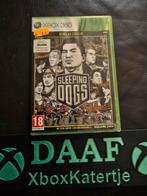 Sleeping dogs - xbox 360 (doosje stuk/cover waterschade), Spelcomputers en Games, Games | Xbox 360, Avontuur en Actie, Gebruikt