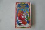 vhs videoband VROLIJK KINDER KERSTFEEST DEEL 2, Cd's en Dvd's, VHS | Kinderen en Jeugd, Tekenfilm, Alle leeftijden, Ophalen of Verzenden