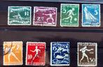 Collectie Nederland Olympiade 1928, Verzenden, T/m 1940, Gestempeld