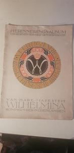 Herinneringsalbum Wilhelmina uit 1938, Tijdschrift of Boek, Gebruikt, Ophalen of Verzenden