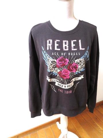 W27 ONLY nieuwe sweater trui grijs maat L 42/44 beschikbaar voor biedingen