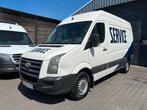 Volkswagen Crafter 2.5 TDI. L2 H2 AHK Airco (bj 2011), Gebruikt, Volkswagen, Wit, Leder