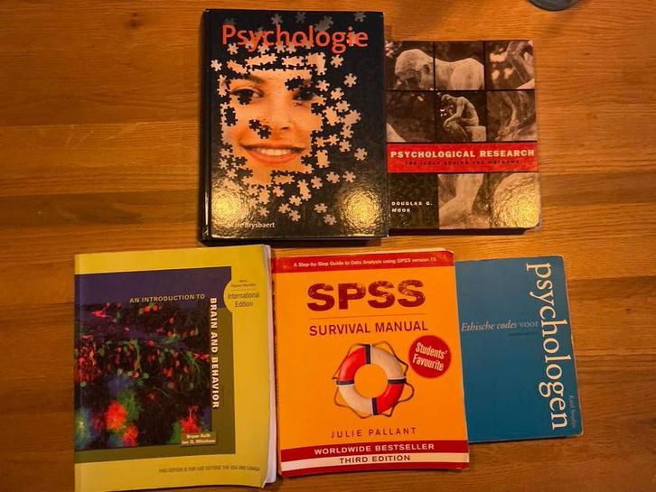 Psychologieboeken - Brysbaert, Kolb, Mook, Soudijn, Boeken, Studieboeken en Cursussen, Gelezen, WO, Gamma, Ophalen of Verzenden