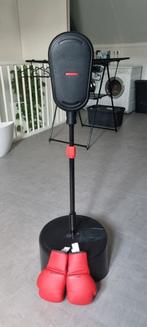 Set met boksbal + bokshandschoenen voor kinderen, Sport en Fitness, Boksen, Ophalen of Verzenden, Zo goed als nieuw, Boksbal