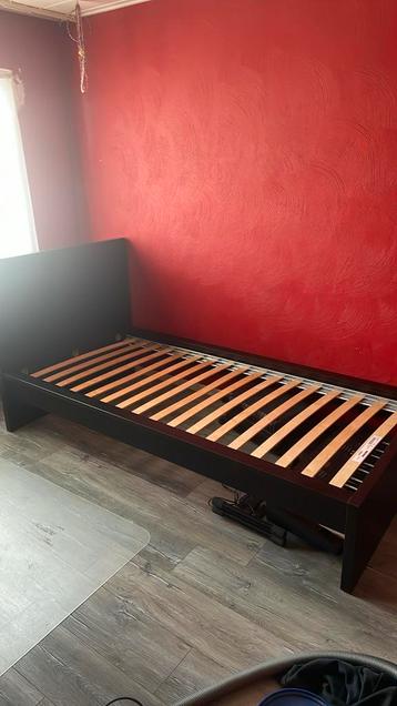 Malm bed 90x200 zwart beschikbaar voor biedingen