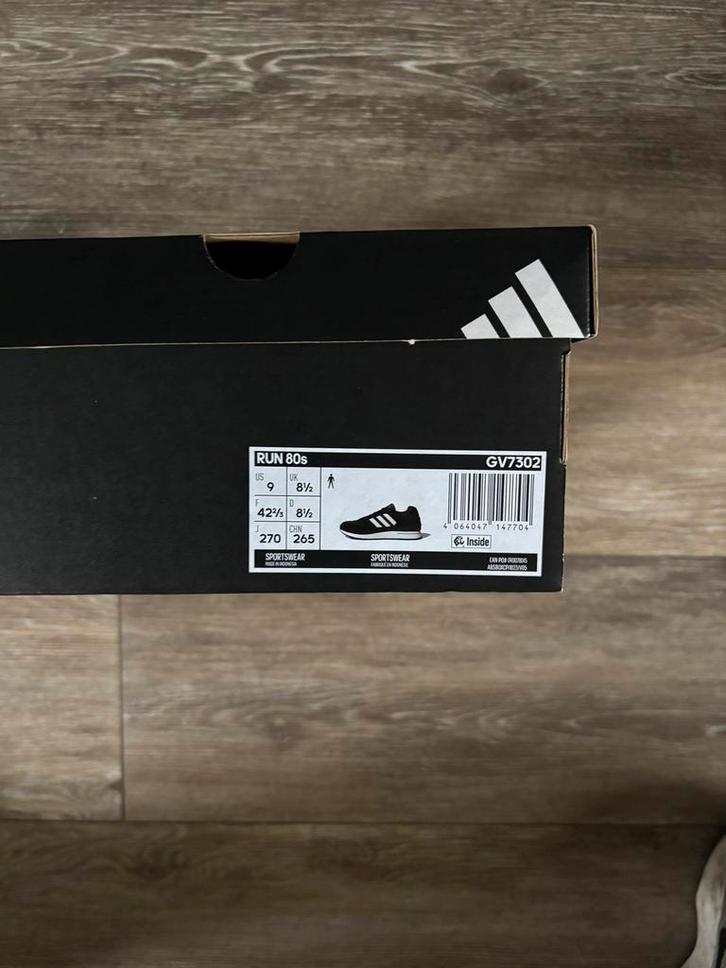 Adidas RUN 80s - Maat 42 2/3, Kleding | Heren, Schoenen, Nieuw, Sneakers of Gympen, Zwart, Ophalen