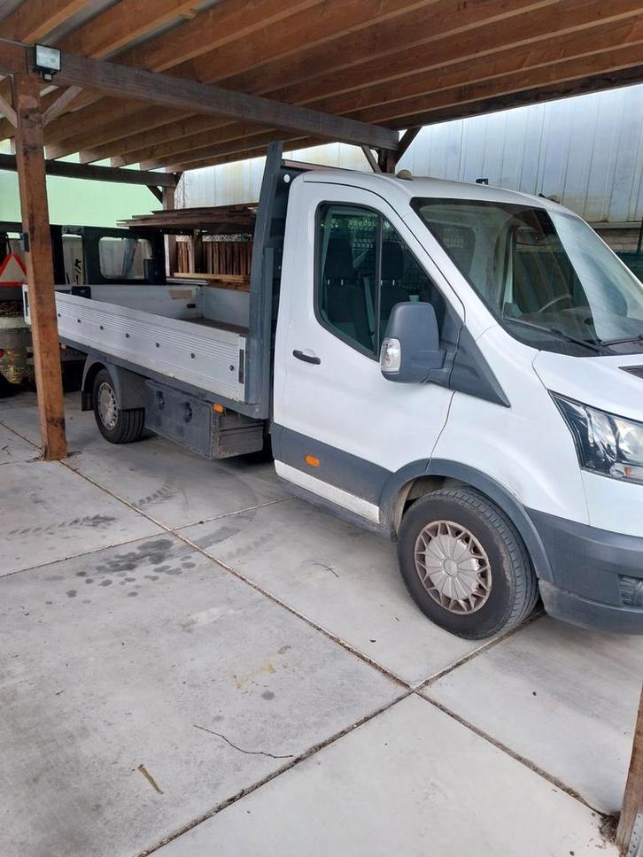Ford Transit CC 350 L3h1 Tdci 105pk FWD 2017, Auto's, Bestelauto's, Particulier, Ford, Diesel, Handgeschakeld, Geïmporteerd, Wit