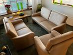 Complete zithoek, Huis en Inrichting, Ophalen, Zo goed als nieuw, Leer, Modern