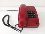 retro rode telefoon met druktoetsen, Ophalen of Verzenden, Niet werkend