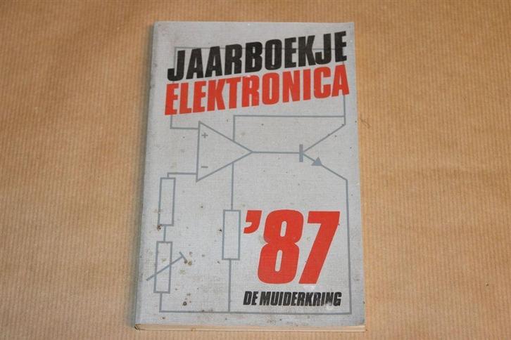 Jaarboekje Elektronica 1987 - De Muiderkring, Boeken, Techniek, Gelezen, Bouwkunde, Ophalen of Verzenden