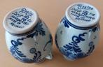 Set à 2 Delfts Blauw Regina kannetjes, handpainted & gemerkt, Antiek en Kunst, Ophalen