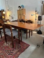 SALE: Scandinavische eettafel verlengbaar, vintage design, Ophalen, Gebruikt, -, -