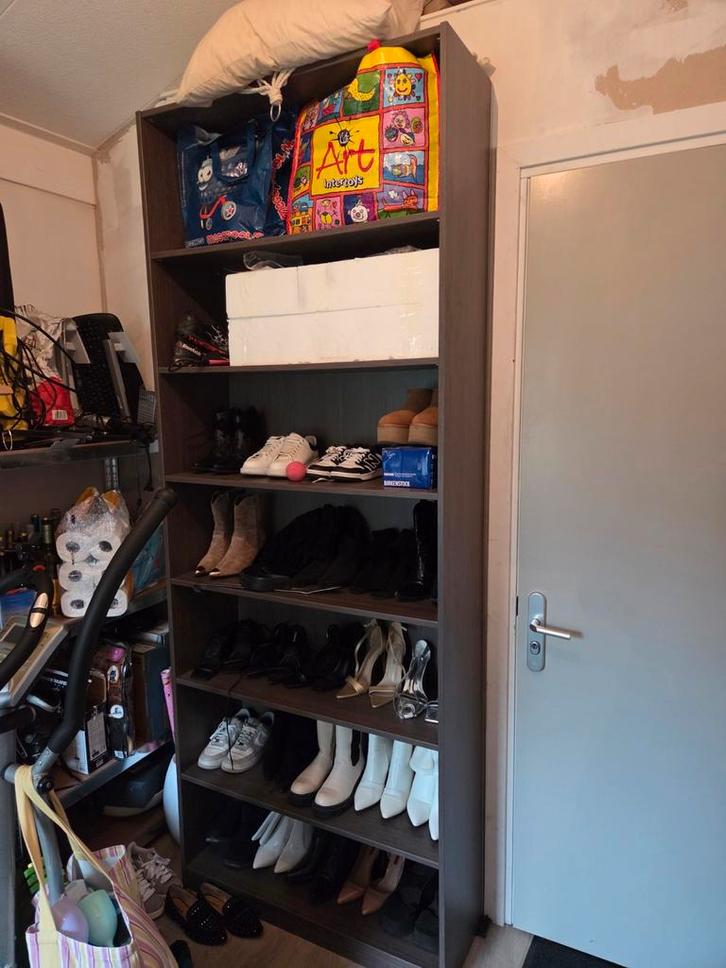 Schoenenkast / Kledingkast - Opbergruimte, Huis en Inrichting, Kasten | Boekenkasten, Zo goed als nieuw, 50 tot 100 cm, 200 cm of meer
