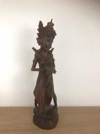 Java Balinese beeldjes ebbenhout zwaar en gaat 30 cm hoog, Antiek en Kunst, Kunst | Niet-Westerse kunst, Ophalen of Verzenden