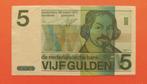 Bankbiljet 5 gulden 1973, oud snijteken, cat. PL23.a / 24-1, Postzegels en Munten, Bankbiljetten | Nederland, Verzenden, 5 gulden