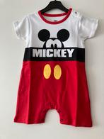 Nieuw rompertje / boxpakje Mickey Mouse Disney maat 92 wit, Kinderen en Baby's, Kinderkleding | Maat 92, Nieuw, Jongen, Ophalen of Verzenden