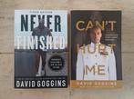 David Goggins bundel (ENG) - Can't hurt me & never finished, Ophalen of Verzenden