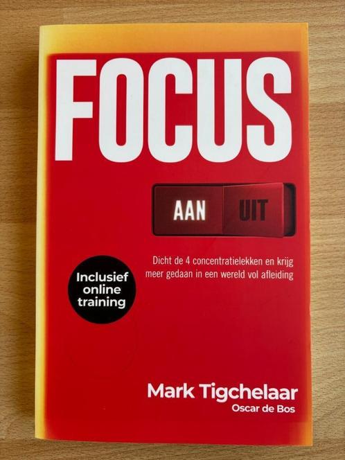 Focus aan/uit - Mark Tigchelaar, Boeken, Psychologie, Zo goed als nieuw, Ophalen of Verzenden