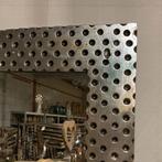 Spiegel - houten lijst -200 x 90 cm – zilver - TTM Wonen, Nieuw, 75 tot 100 cm, Rechthoekig, Ophalen of Verzenden