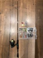 Roofvis: Dropshot hengel, molen en kunstaas, Ophalen, Werphengel