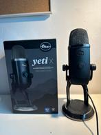 Blue Yeti X microfoon, zwart, Muziek en Instrumenten, Microfoons, Ophalen of Verzenden, Zo goed als nieuw, Studiomicrofoon