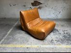 Vintage Lounge Chair in Cognac leather by Roche Bubois,1970s, Gebruikt, Gh, Verzenden, In