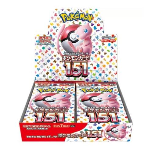 Pokemon 151 Booster Box - Japans (Gesealed), Hobby en Vrije tijd, Verzamelkaartspellen | Pokémon, Nieuw, Boosterbox, Verzenden