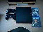 Playstation 4 + 2 Controllers & 2 spellen te koop!!, Ophalen, Met 2 controllers, Zo goed als nieuw, Original
