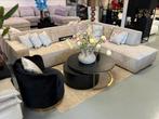 Luxe Velvet Teddy Hoekbank Richard 315x250cm Beige Sand NEW, Info@oosterbaanwonen.nl, Hoekbank, Ophalen of Verzenden, Venus 31 8448 CE Heerenveen